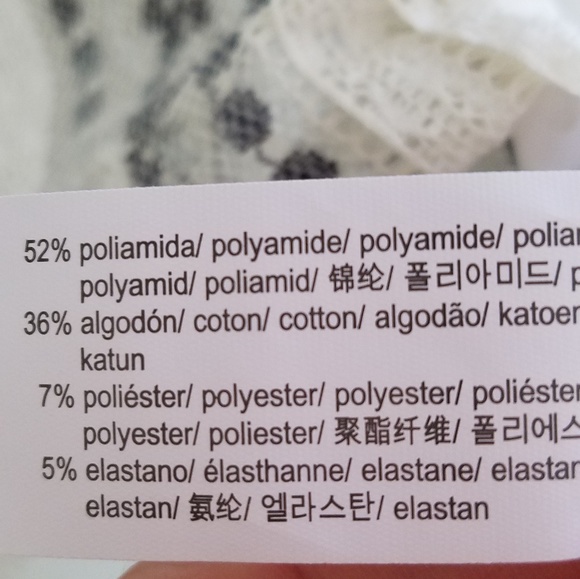 ZARA size small NWOT sheer ruffle top - Picture 8 of 8